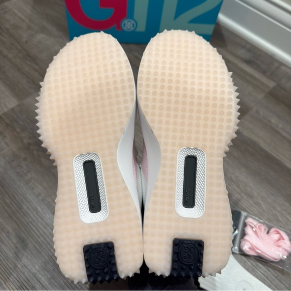 G/FORE Perforated Saddle Stripe Golf Shoe - Picture 9 of 13